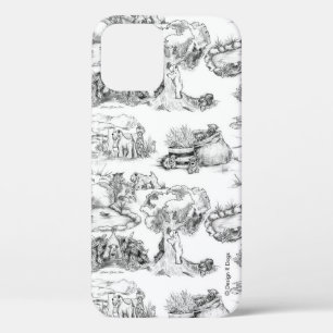 WHEATEN Terrier Black Toile Case-Mate iPhone Case