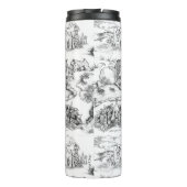 WHEATEN Terrier Black Toile w/Customization Thermosbeker (Achterkant)