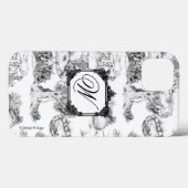 WHEATEN Terrier Black Toile w/Monogram Case-Mate iPhone Case (Achterkant (horizontaal))