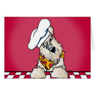 Wheaten Terrier Chef Kaart