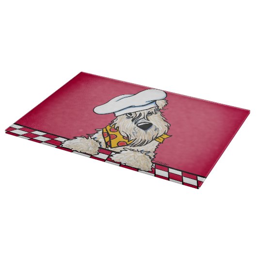 Wheaten Terrier Chef Snijplank (Hoek)