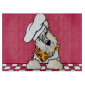 Wheaten Terrier Chef Snijplank (Voorkant)
