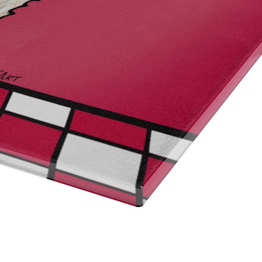 Wheaten Terrier Chef Snijplank (Hoek)