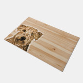 Wheaten Terrier Dog Deurmat (Schuin)