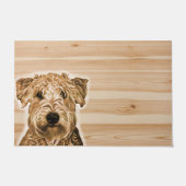 Wheaten Terrier Dog Deurmat (Voorkant)