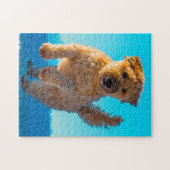 Wheaten Terrier Dog Jigsaws. Legpuzzel (Horizontaal)