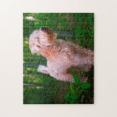 Wheaten Terrier Dog Jigsaws. Legpuzzel (Verticaal)