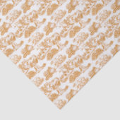 WHEATEN Terrier Gold Toile Tissuepapier (Detail)