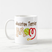 Wheaten Terrier Hondenras Mam Gift Koffiemok (Links)
