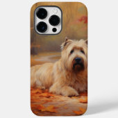 Wheaten Terriër in de herfst laat Herfst inspirere Case-Mate iPhone Case (Achterkant)