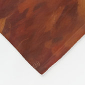 Wheaten Terriër in de herfst laat Herfst inspirere Fleece Deken (Hoek)