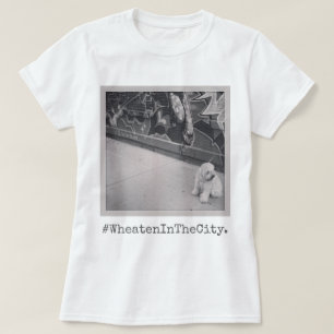 Wheaten Terrier in de stad T-shirt