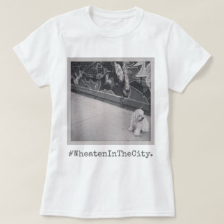 Wheaten Terrier in de stad T-shirt