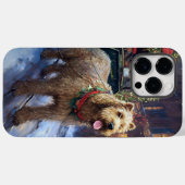 Wheaten Terrier Kerstfeest Seizoen Case-Mate iPhone Case (Achterkant (horizontaal))