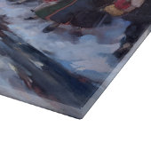 Wheaten Terrier Kerstfeest Seizoen Snijplank (Hoek)