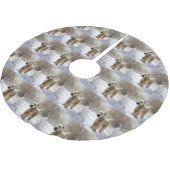 Wheaten Terrier Laat het sneeuwen Kerstmis Kerstboom Rok (Gekanteld)