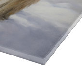 Wheaten Terrier Laat het sneeuwen Kerstmis Snijplank (Hoek)