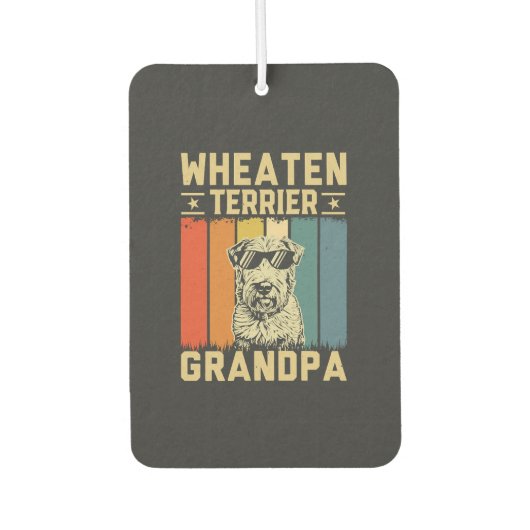 Wheaten Terrier Opa Luchtverfrisser (Voorkant)