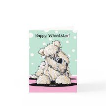 Wheaten Terrier Paasblanco kaarten