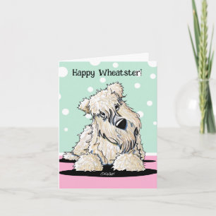 Wheaten Terrier Paasblanco kaarten