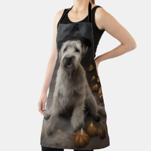 Wheaten Terrier Pompoenen Halloween Griezelen Schort