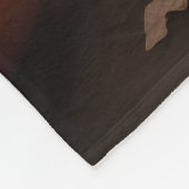 Wheaten Terrier Puppy Herfst Verrukking Pompoen Fleece Deken (Hoek)