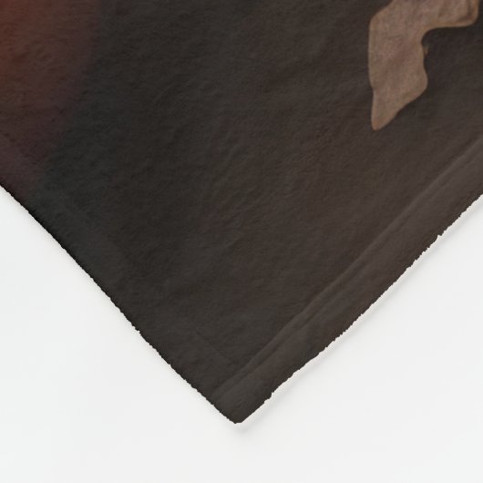 Wheaten Terrier Puppy Herfst Verrukking Pompoen Fleece Deken (Hoek)