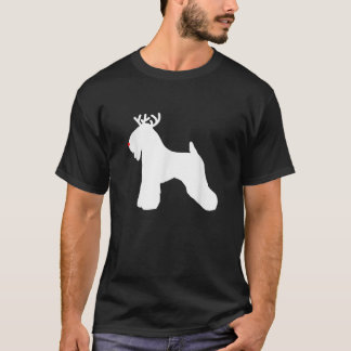 Wheaten Terrier Reindeer Christmas Dog  T-shirt