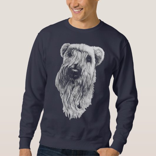 Wheaten Terrier Sweatshirt Terrier Dog Shirts (Voorkant)