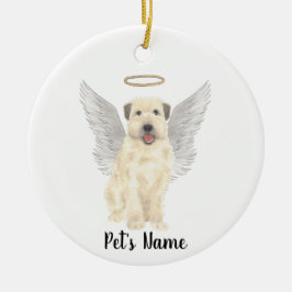 Wheaten Terrier Sympathy Memorial Keramisch Ornament