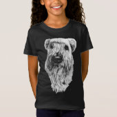 Wheaten Terrier T-shirts Terrier Dog Art Shirten (Voorkant)