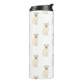 Wheaten Terrier Thermal Tumbler Thermosbeker (Gedraaid links)