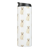 Wheaten Terrier Thermal Tumbler Thermosbeker (Geroteerd rechts)