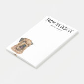Wheaten Terrierliefhebber Post-it® Notes (Schuin)