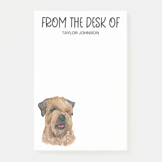 Wheaten Terrierliefhebber Post-it® Notes (Voorkant)