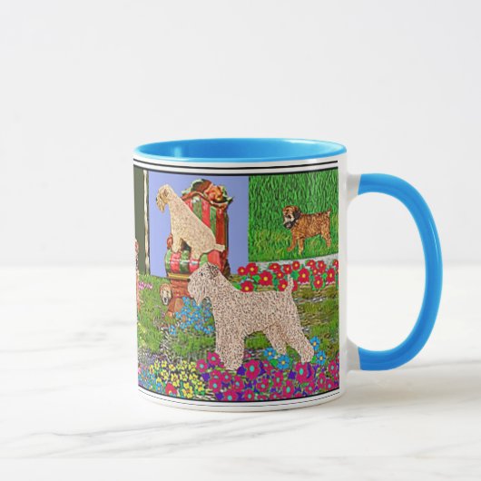 Wheaten Terriers bij Home Mok (Rechts)