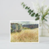 Wheatfield door Auguste Renoir Briefkaart (Staand voorkant)