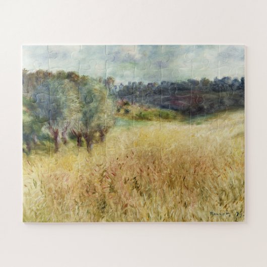 Wheatfield door Auguste Renoir Legpuzzel (Horizontaal)