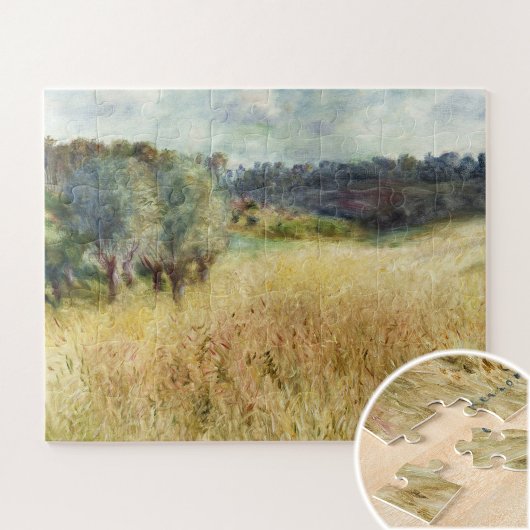Wheatfield door Auguste Renoir Legpuzzel