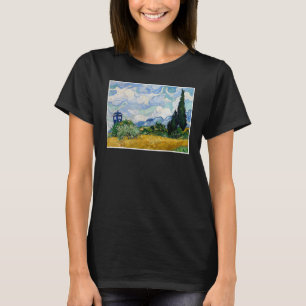 Wheatfield met Cypresses Doctor Bezoek T-shirt