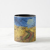 Wheatfield met de Mok van Crows Vincent van Gogh (Midden)