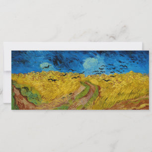 Wheatfield met Kroes van Vincent van Gogh (1890)