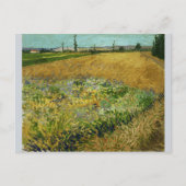 Wheatfield van Vincent Van Gogh Briefkaart (Voorkant)