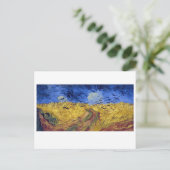 Wheatfield with Crows | Van Gogh | Briefkaart (Staand voorkant)