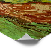 Wheatfield with crows - Vincent Van Gogh (1890) Poster (Hoek)