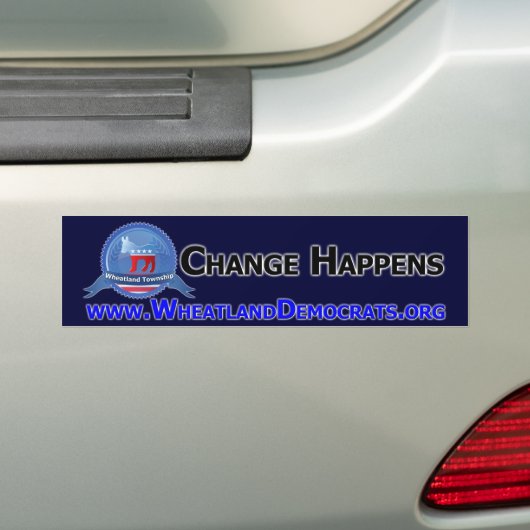 Wheatland Democraten - Bumpersticker (Op auto)