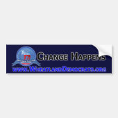 Wheatland Democraten - Bumpersticker (Voorkant)