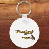 Wheatland Wyoming City Classic Sleutelhanger (Voorkant)