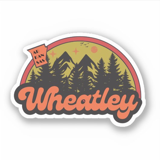 Wheatley, Arkansas Sticker (Voorkant)