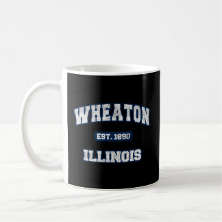 Wheaton Illinois Varsity College stijl Koffiemok